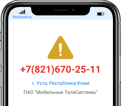 Кто звонил с номера +7(821)670-25-11, чей номер +78216702511