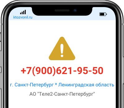 Кто звонил с номера +7(900)621-95-50, чей номер +79006219550