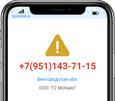 Кто звонил с номера +7(951)143-71-15, чей номер +79511437115