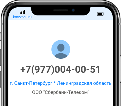 Кто звонил с номера +7(977)004-00-51, чей номер +79770040051