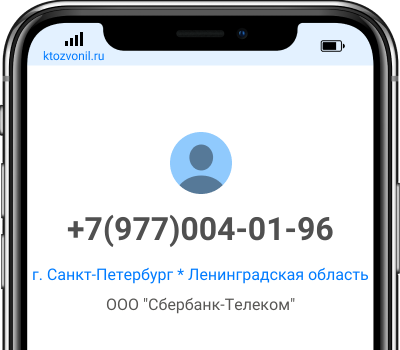 Кто звонил с номера +7(977)004-01-96, чей номер +79770040196