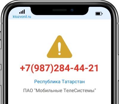 Кто звонил с номера +7(987)284-44-21, чей номер +79872844421