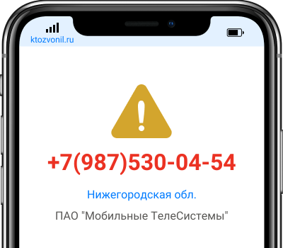 Кто звонил с номера +7(987)530-04-54, чей номер +79875300454