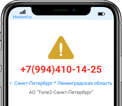 Кто звонил с номера +7(994)410-14-25, чей номер +79944101425